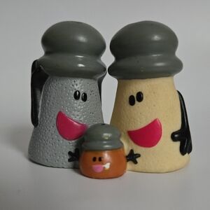 Vintage Blue's Clues Salt And Pepper Paprika Toy Plastic 1998 90s Tyco Viacom